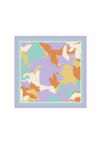 United Colors Of Benetton Flora Bandana/fular -1018-47 47 Lila