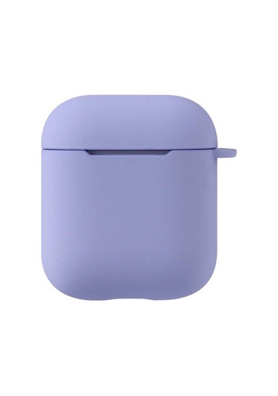 Apple AirPods Uyumlu Kılıf Zore Airbag 11 Silikon Mor