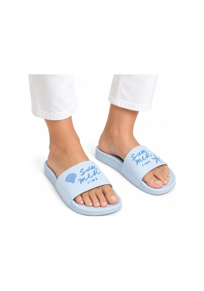 Erma Summer Time Mavi Ev Ve Banyo Terliği Standart