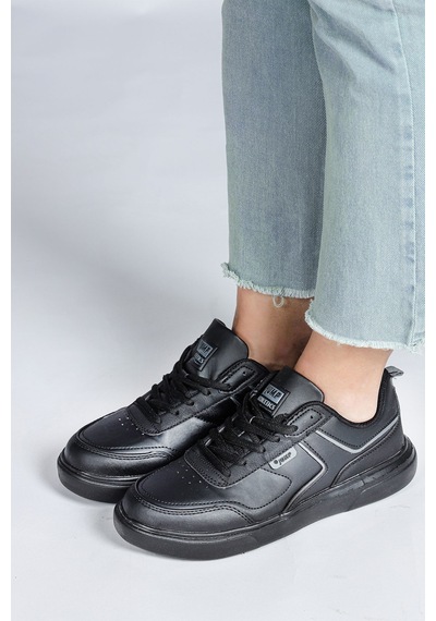Jump 27783 Siyah Kadın Sneaker Günlük Spor Ayakkabı