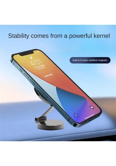 Manyetik Araç İçi Telefon Tutucu Güçlü Mıknatıslar Titreşime Dayanıklı Magsafe İle Uyumlu Telefon Tutucu Araç İçi Telefon Tutucu Kompakt İphone 11-15 Pro Max 2 Mixed