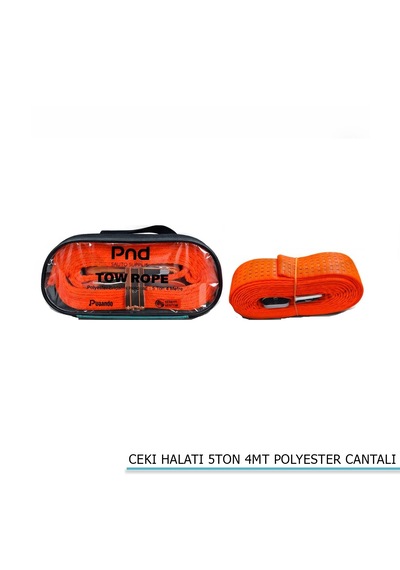 Çeki Halatı 4 Metre 5 Ton Kancalı Halat Dayanklı