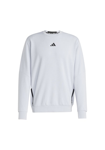 Halsıl Adidas Erkek Günlük Kapşonlu Eşofman Üstü D4t Crew Sweats Jp0927 Gri