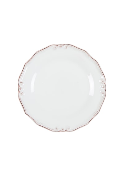 Mudo Home Ekru Servis Tabağı 25cm