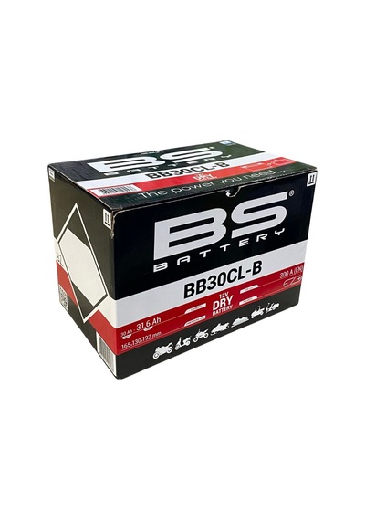 Bs Battery 12v 30 Ah/31.6 Ah Motosiklet Aküsü 300 A (en) (165*130 N11.12438