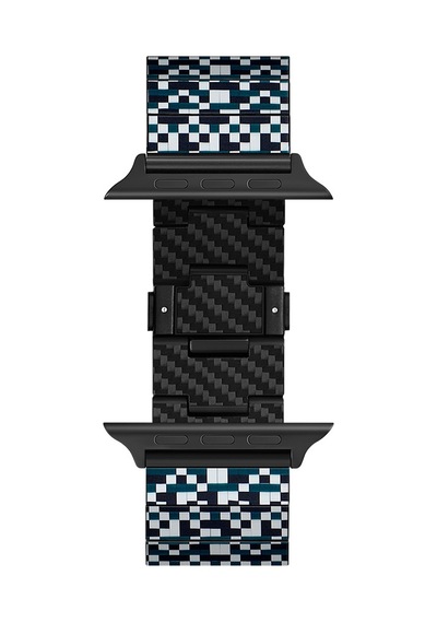 Pitaka Aramid Karbon Fiber Dreamland Chromacarbon Mosaic Watch Kordon