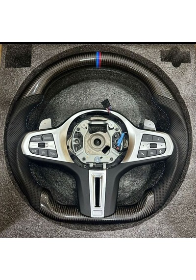 Autogp Bmw G20 G22 G30 Direksiyon Simidi Carbon F1 Vites+cruze Control+airbag
