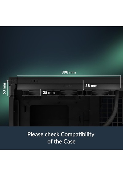 Tr Liquid Freezer Iıı Pro 360 A-rgb - Aıo Cpu Soğutucu, 3 X 120 Mm Su Soğutma, 38 Mm Radyatör, Pwm Pompa, Vrm Fan, Am