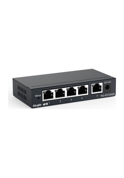 Ruıjıe Reyee Rg-es105gd 5 Port Gigabit Switch Metal Kasa