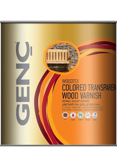 Genç Renkli Ahşap Vernik 0.75 L