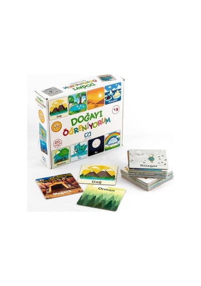 Ca Games Doğayı Öğreniyorum Eğitici Oyun Kartları Ca.5053