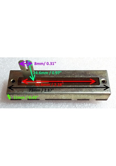 Noble 500K - 1M Ohm Stereo Logaritmik Potansiyometre 237898726