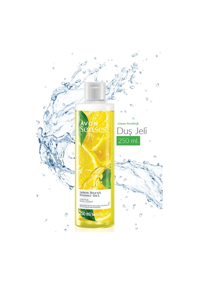 Avon Senses Lemon Burst Limon Ve Reyhan Kokulu Duş Jeli 250 ML