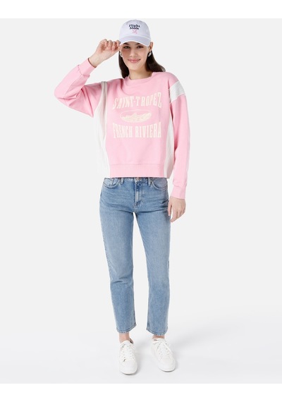 Colin's Colins Pembe Kadın Sweatshirt Cl1068053 Q1.v1 Pın Pembe