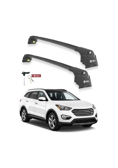 Turtle Hyundai Santa Fe Dm 2013-2018 Ara Atkı Air2 Siyah