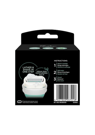 Wilkinson Sword Intuition Sensitive Care Kendinden Sabunlu Kadın Tıraş Bıçağı Kartuşu 4 Bıçaklı 6 Yedek Kartuş
