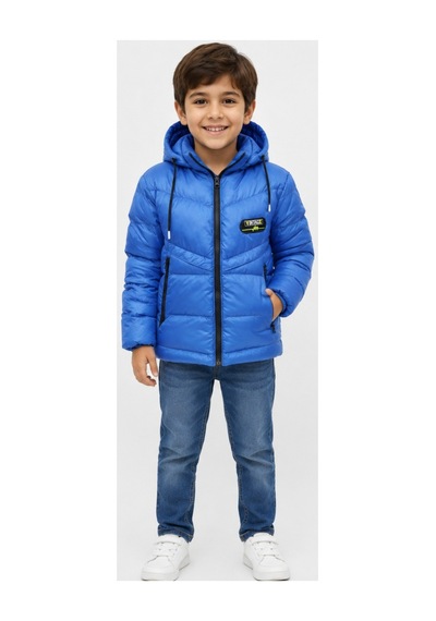 İrem Çocuk Giyim Erkek Çocuk Vintage Armalı Kapüşonu Çıkabilen Fermuar Cepli Mavi Renk Şişme Mont Mavi İrem Çocuk Giyim Erkek Çocuk Vintage Armalı Kapüşonu Çıkabilen Fermuar Cepli Mavi Renk Şişme Mont Mavi