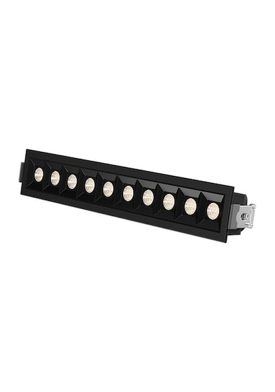 25w Sıva Altı Lensli Armatür Cri 95 3000 Kelvin Siyah