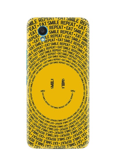Alcatel 1 2022 Kılıf Resimli Desenli Silikon Platinium Series Smile 1862