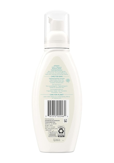 Aveeno Kızarıklık Karşıtı Yüz Yıkama Köpüğü 180ML