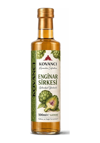 Enginar Sirkesi Katkısız & Doğal Fermente 500 Ml