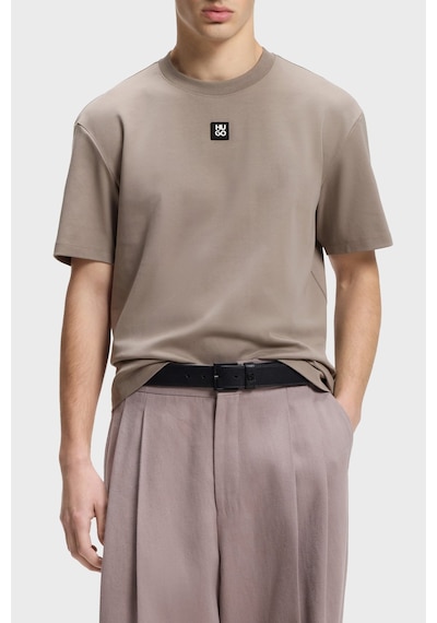 Hugo Erkek T Shirt 50505201 237 Gri