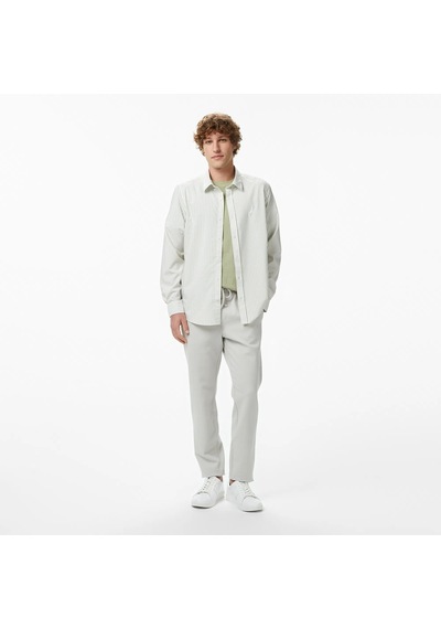 Nautica Regular Fit Çizgili Erkek Gömlek W65445t Yeşil