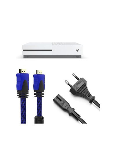 Xbox One S Güç Kablosu Hdmi Örgülü Kablo Set Xbox Aksesuar