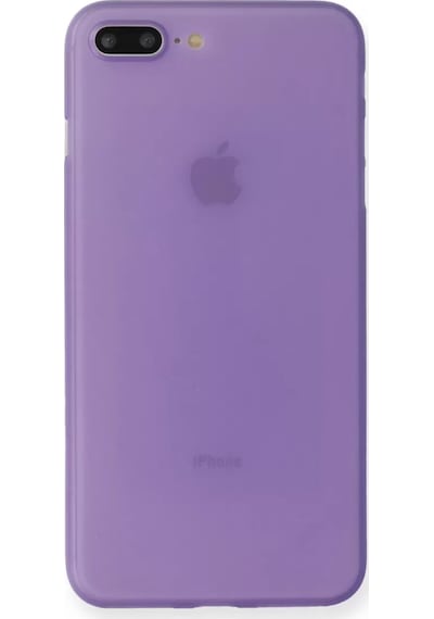 Newface Apple, Uyumlu iPhone 7 Plus Kılıf Pp Ultra İnce Kapak - Mor