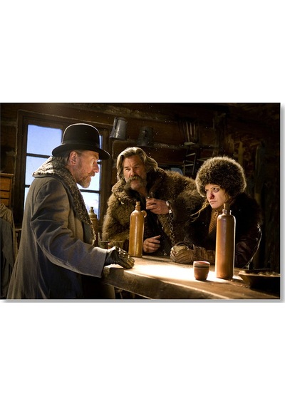 Cakasepetim Nefret Sekizlisi Kurt Russell Tim Roth Jennifer J Leigh Ahşap Mdf Tablo