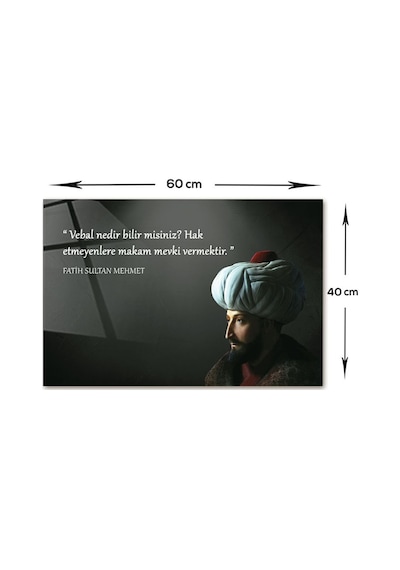 Decorita Fatih Sultan Mehmet | Fsm Cam Tablo | Liyakat
