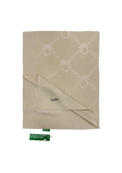 Benetton Lyocell Şal - Milano - Krem