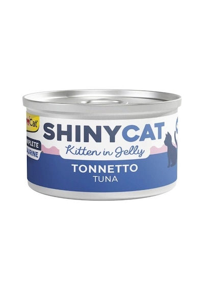 Gimcat Shinycat Sos İçinde Jelly Ton Balıklı Yavru Kedi Konserve Maması 70 Gr