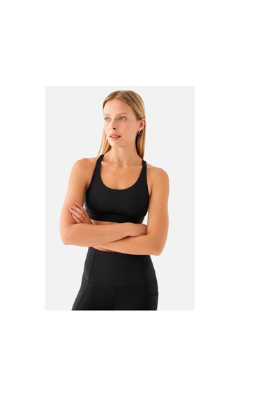 Markahit Superstacy Stella Orta Destekli Spor Bra Ss3406 Siyah