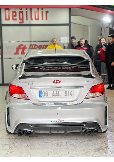 Hyundai Blue Ft Plus Body Kit-fibersan Tuning