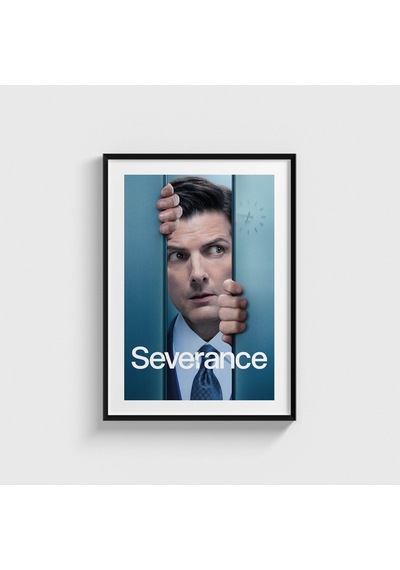 Severance Dizi Posteri Tablo Çerçeveli Poster Duvar Dekorasyonu Siyah Çerçeveli Tablo Siyah Çerçeveli Tablo Dn11d533sıyah