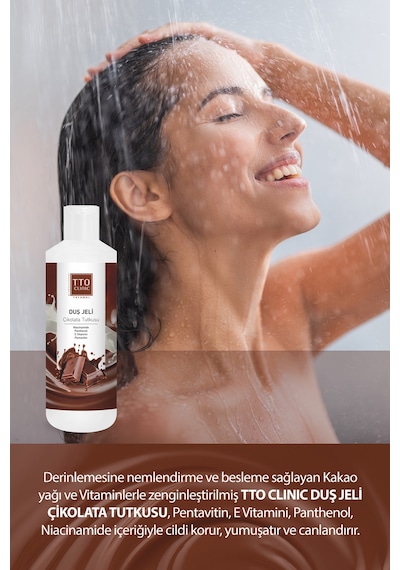 Tto Clinic Çikolata Tutkusu Duş Jeli 500 ML