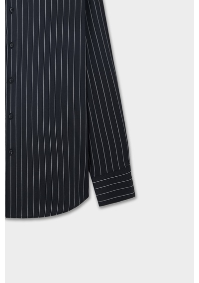 D'S Damat Ds Damat Slim Fit Siyah Armürlü Gömlek 5hf02hd20341m Çok Renkli