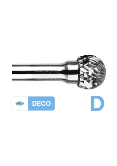 D0806 Karbür Kalıpçı Freze Deco
