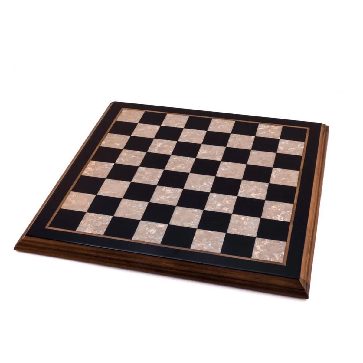 Flat Simple Satranç Altı 40x40 Cm / Siyah