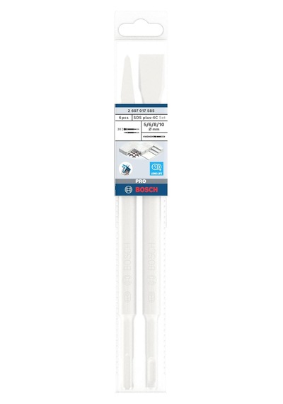 Tr Professional 6 Adet Sds Plus-5 Darbeli Matkap Ucu Ve Keski Seti