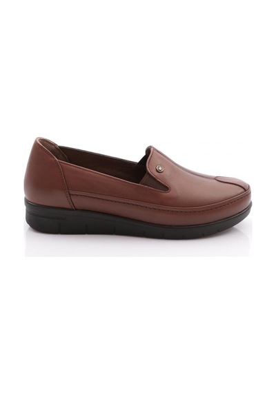 Dgn 1001 Kadın Comfort Ayakkabi Taba