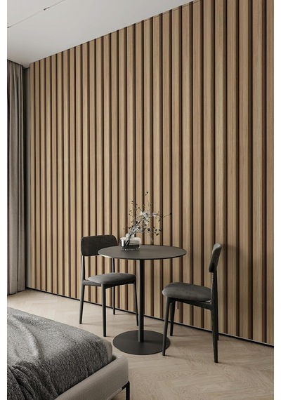 3d Modern Ahşap Panel Tek Parça Duvar Kağıdı Kolay Uygulama, 200 X 150