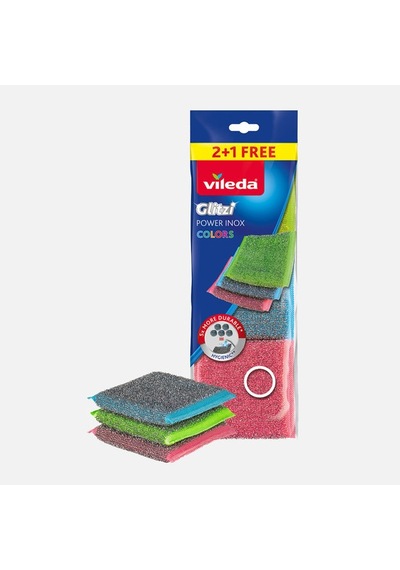 Vileda Glitzi Power Inox Ovma Süngeri