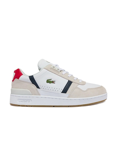 Lacoste Sport T-clip Hakiki Deri Erkek Beyaz Sneaker Beyaz