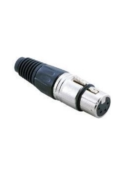 Xlr Konnektör - 4 Pin - Dişi