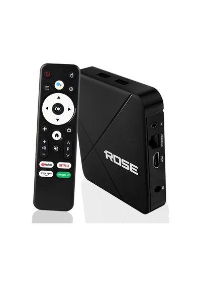 Rose Tv Box 4-32gb 6k Medya Player Ses Komutlu