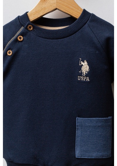 U.S. Polo Assn. Erkek Bebek Lacivert Takım Usb2521-c-v1 Lacivert