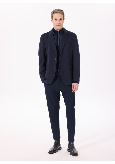 Hackett Lacivert Erkek Slim Fit Ceket Hm443363