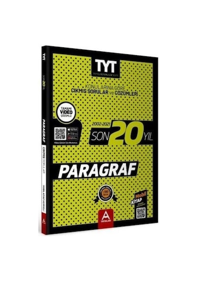 Tyt Paragraf Son 20 Yıl Soru ve Çözümleri N11.12045